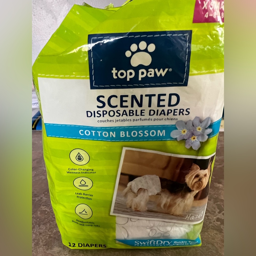 Top Paw Scented Disposable Diapers